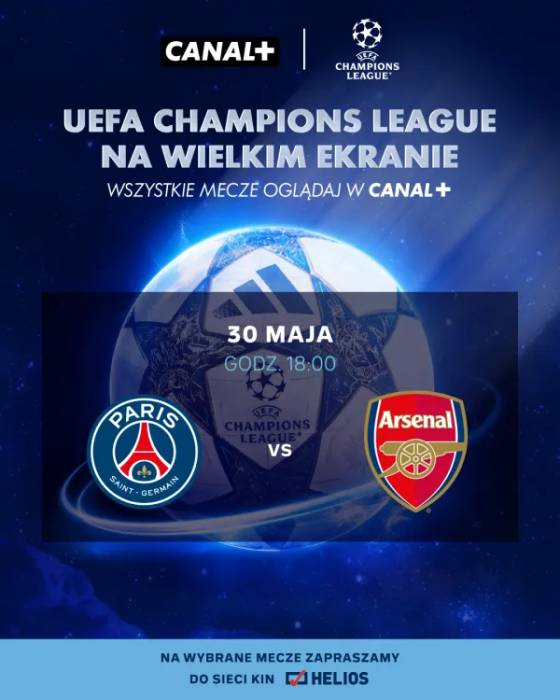 Plakat Liga Mistrzow Finał