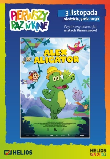 Alex Aligator Plakat