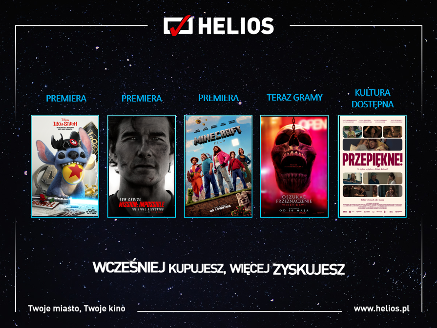 Plakat helios premiery