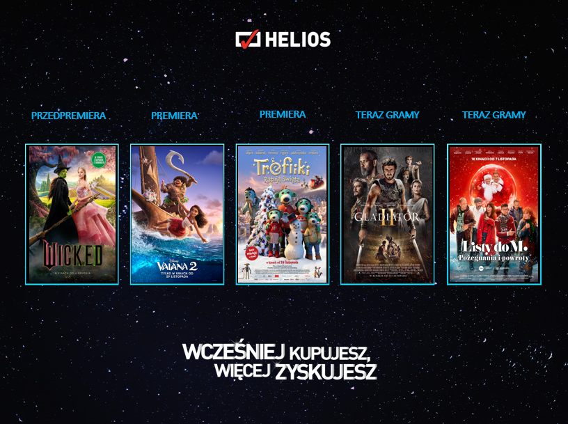 Plakat helios premiery
