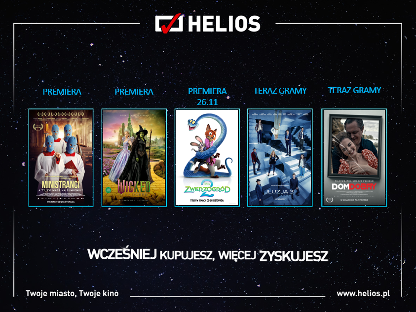 Plakat helios premiery