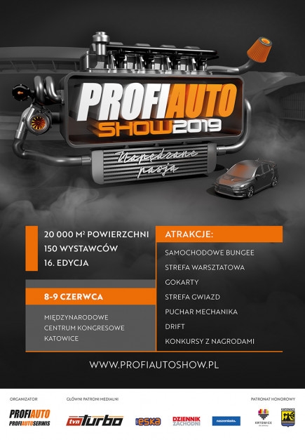 Profi Auto Show 2019 Plakat