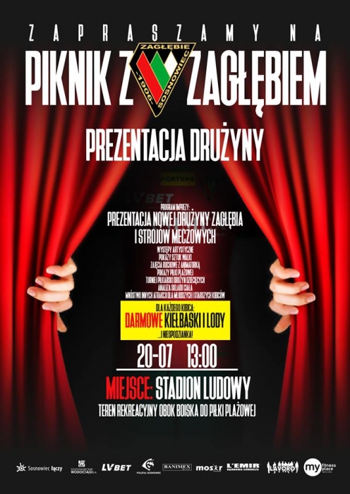 Piknik z Zagłębiem Plakat