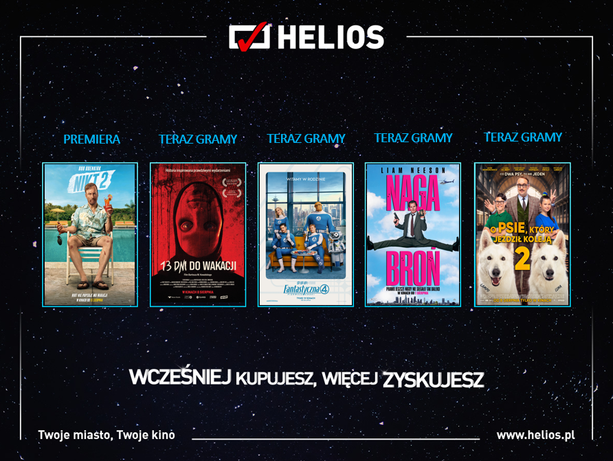 Plakat helios premiery