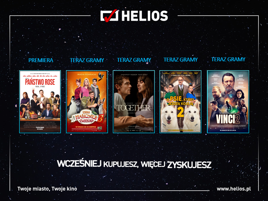 Plakat helios premiery