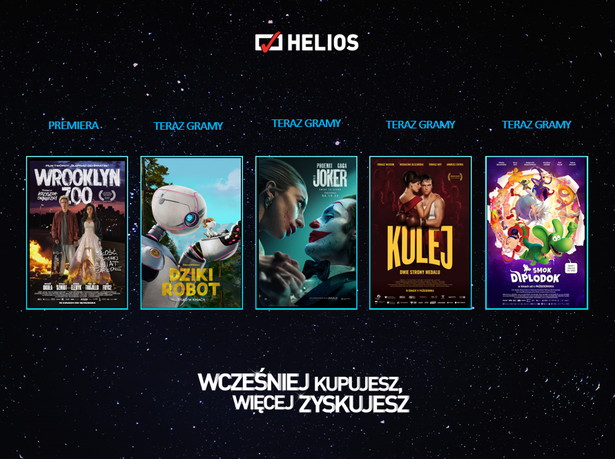 Plakat helios premiery