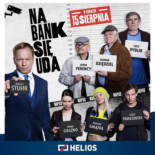 Na Bank sie uda Helios Plakat