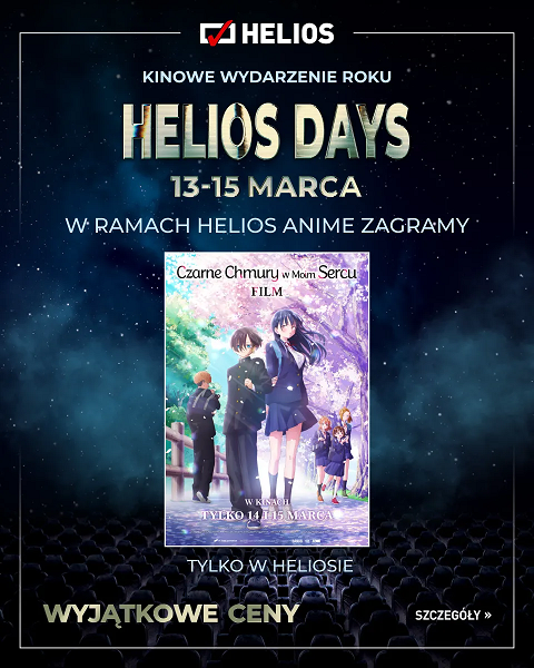 Czarne Chmury Helios Days Plakat