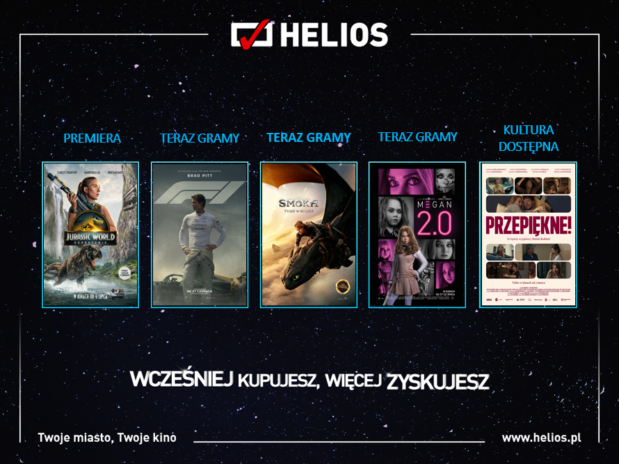 Plakat helios premiery