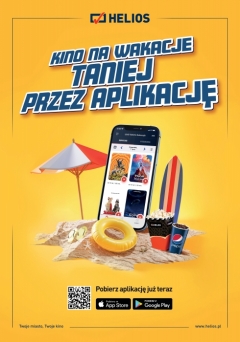 Kino na wakacje taniej przez aplikacje
