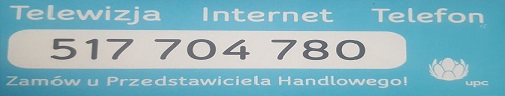 Upc naklejka