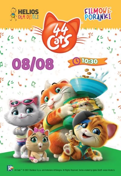Filmowe Poranki 44 koty