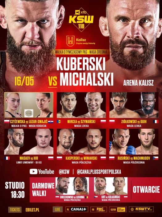 KSW 118 Plakat
